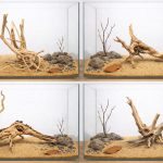 Azil Natural Driftwood 6”-8” (3pcs) for Aquariums