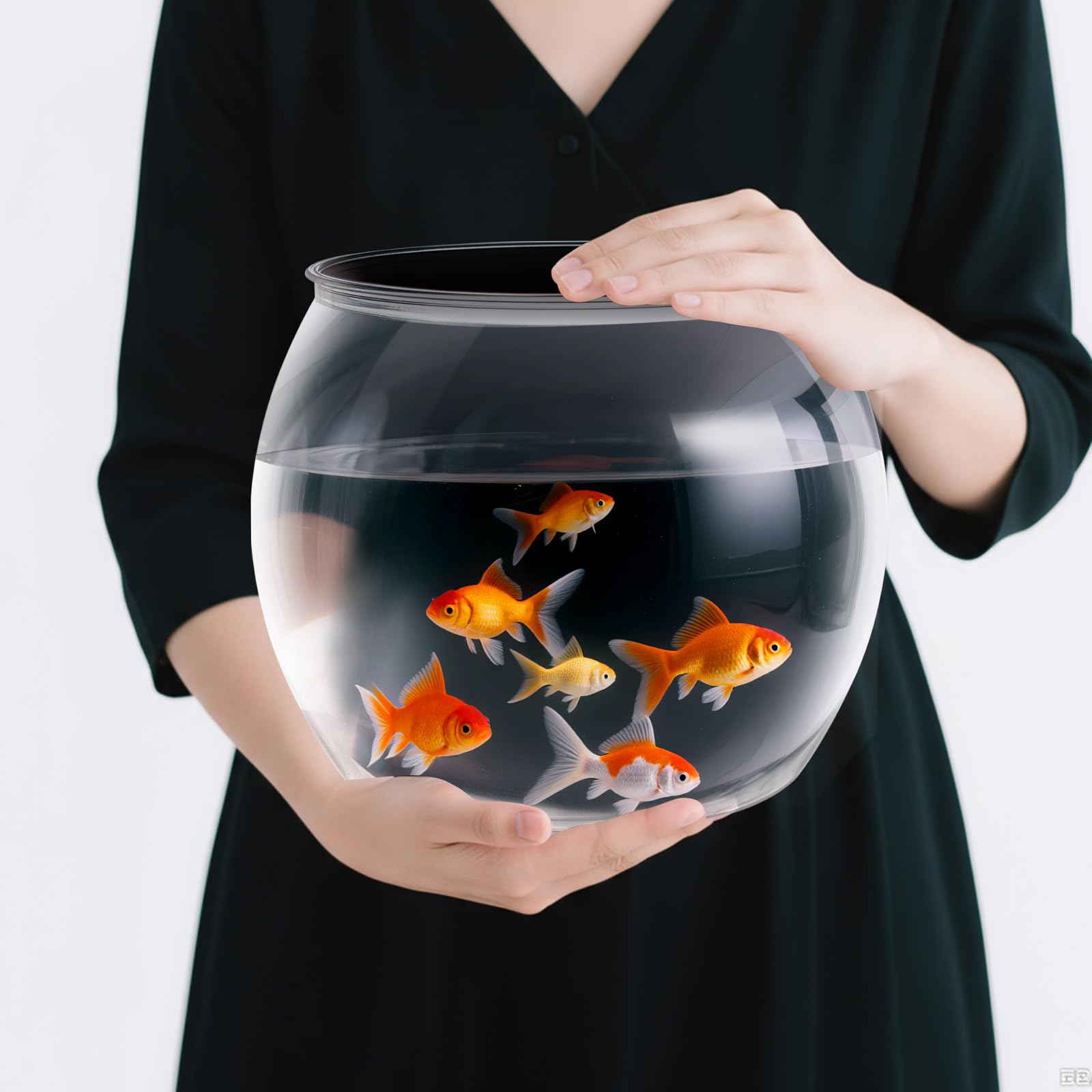 Geelin 5 Gallon Shatterproof Fish Tank Bowl for Terrariums and Gifts