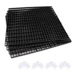 Hipanda Aquarium Hood Cover with Corner Protectors, 4-Piece Set