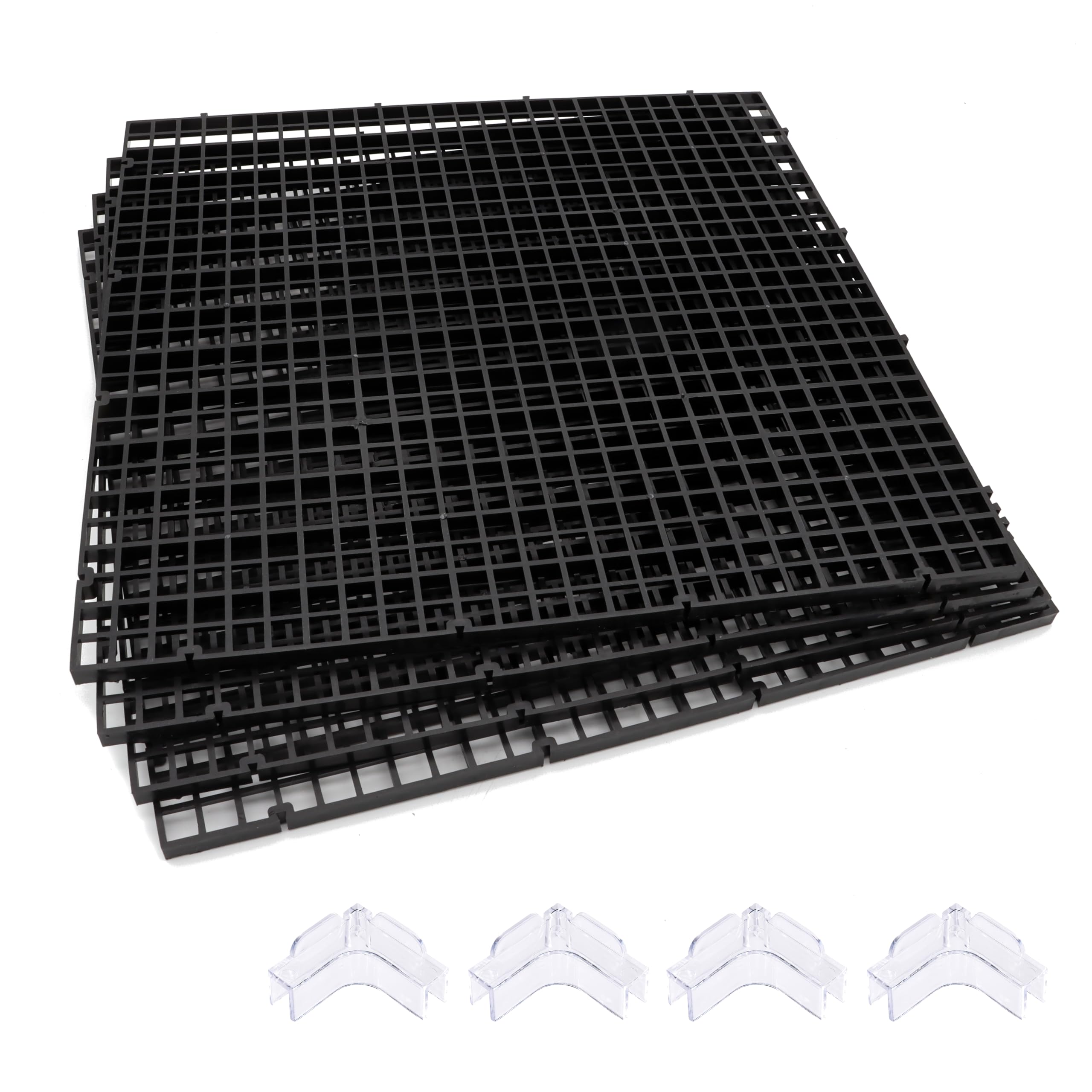 Hipanda Aquarium Hood Cover with Corner Protectors, 4-Piece Set