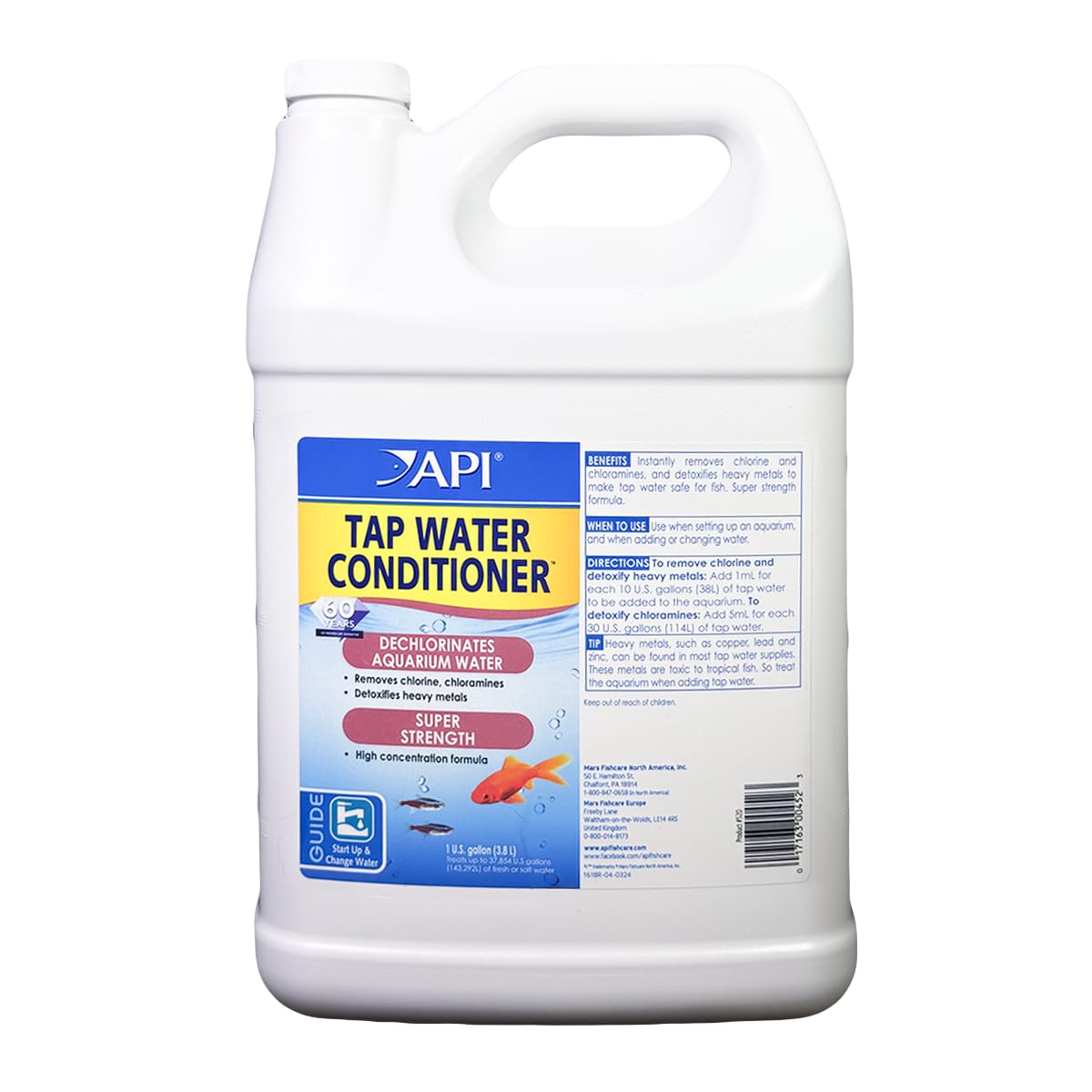 API Tap Water Conditioner 1-Ounce Aquarium Water Treatment