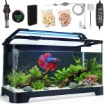Aquarium Starter Kit: 3.5 Gallon Betta Fish Tank Essentials