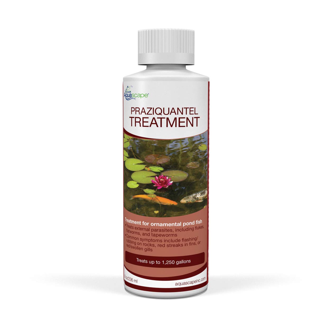 Aquascape Praziquantel Treatment for Pond Fish, 8 Ounces