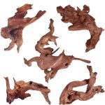 Jorewood Natural Driftwood for Aquariums and Terrariums – 13-17 Inch