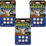 Zoo Med Mini Banquet Block Feeders – 18 Total Blocks