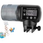 AQQA Automatic Fish Feeder with LCD Timer and 200ML Capacity