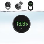 Carefree Fish Aquarium Cordless Digital Thermometer with LED Display
