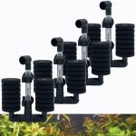 Aquapapa Dual Bio Sponge Filter 4-Pack for Betta Fry