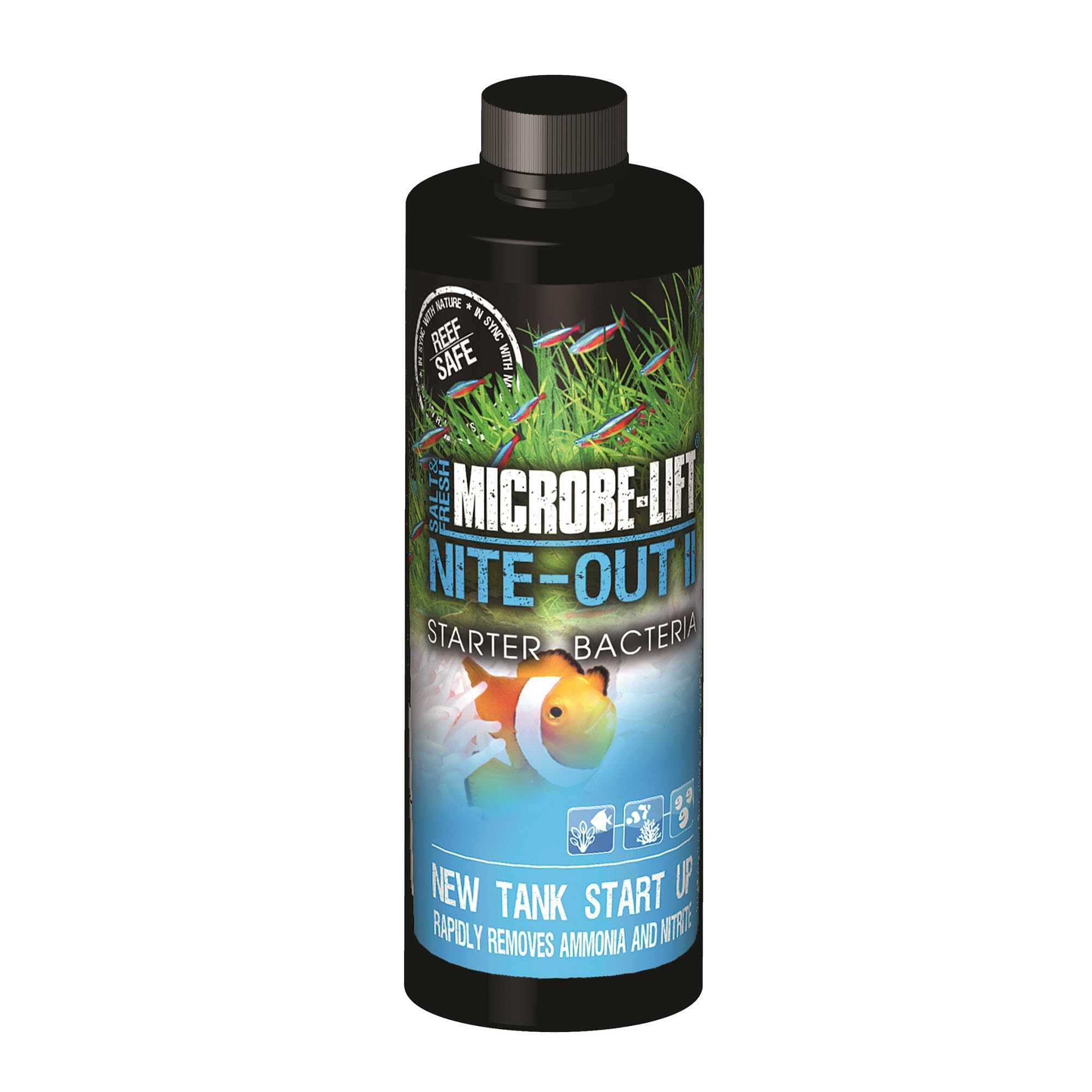 MICROBE-LIFT Nite-Out II: Instant Aquarium Cycle & Fish Addition