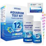 HYCHEK 12-in-1 Aquarium Test Strips for Fresh and Saltwater