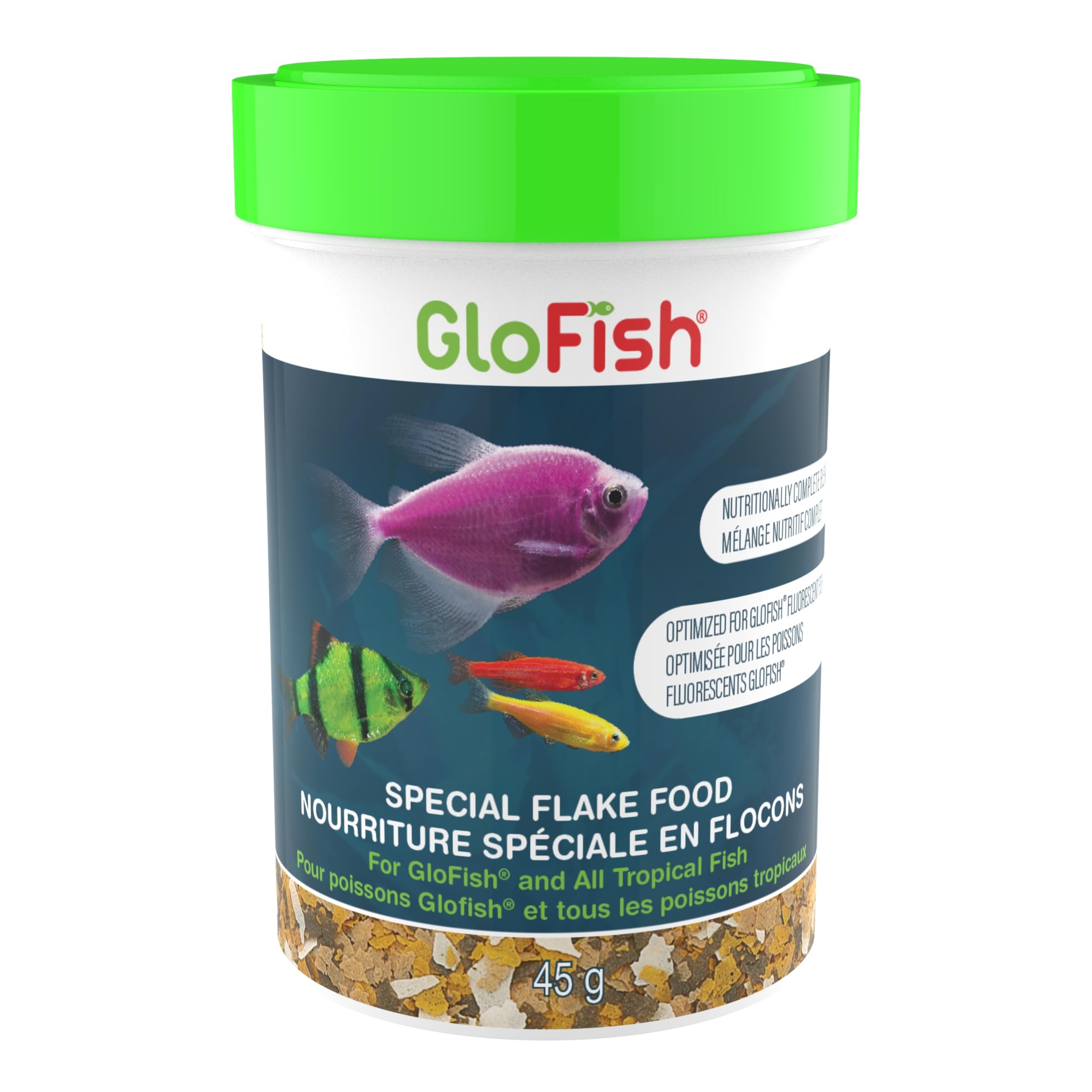 GloFish Special Flake Food for Vibrant Fish, 1.59 Oz