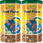 TetraPond Pond Flakes for Goldfish and Koi, 2 Pack