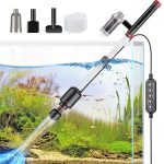 Aquarium Vacuum Gravel Cleaner: 8-in-1 Electric Fish Tank Tool