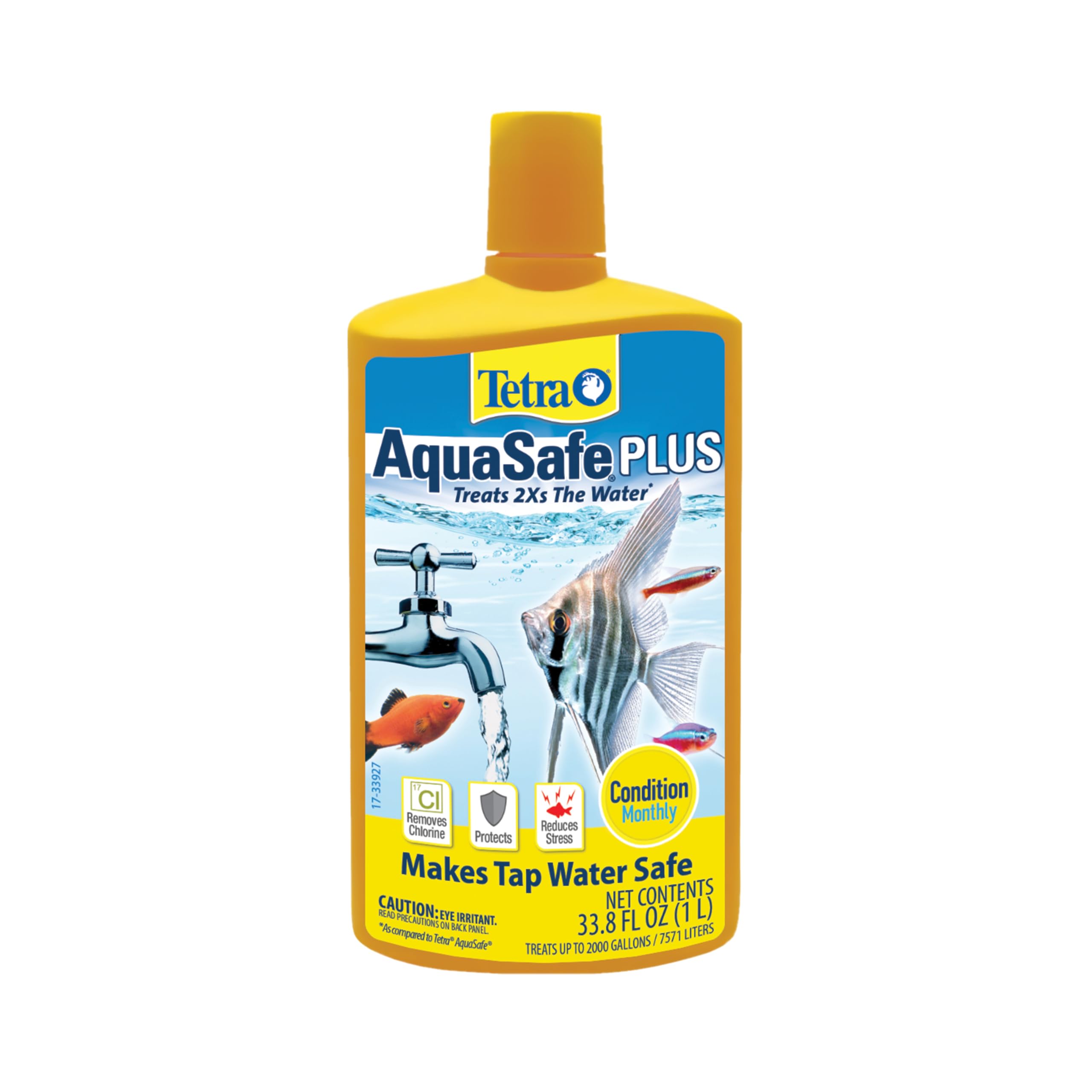 Tetra AquaSafe Plus: Aquarium Water Conditioner and Dechlorinator