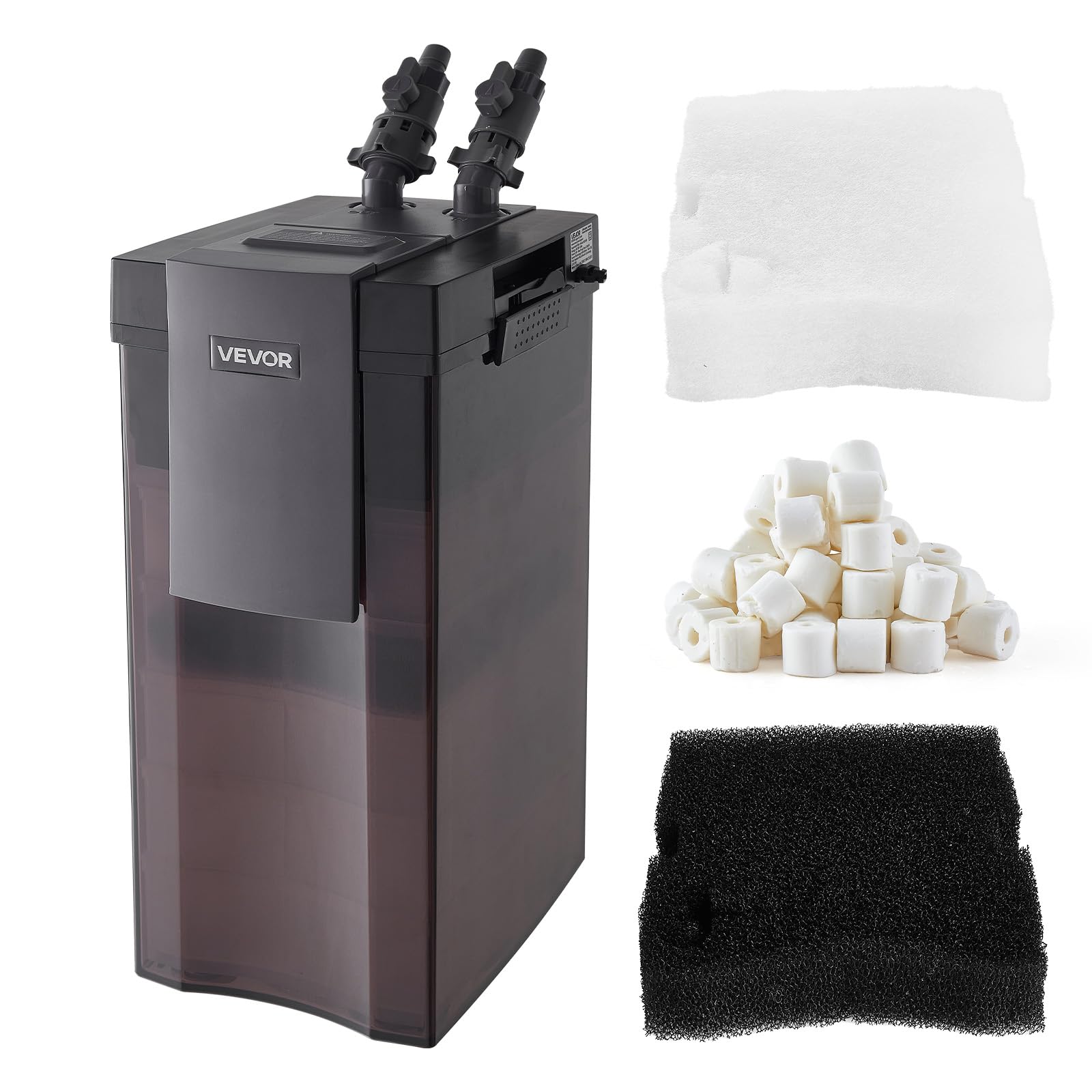 VEVOR 528GPH 5-Stage Canister Filter for Large Aquariums