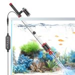 AKKEE 8-in-1 Electric Aquarium Vacuum Cleaner for Fish Tanks