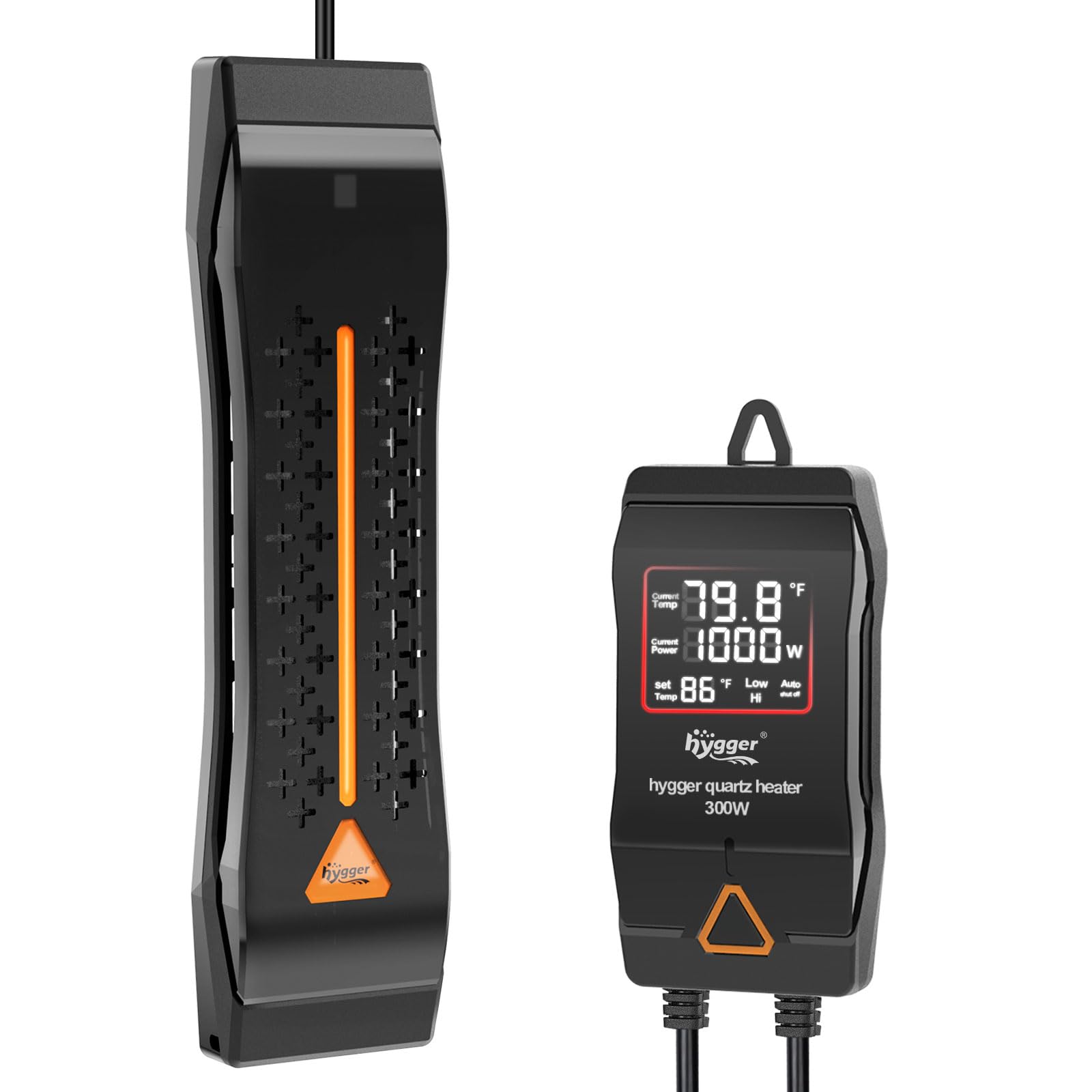 Hygger Adjustable Aquarium Heater with Intelligent Power-Off System
