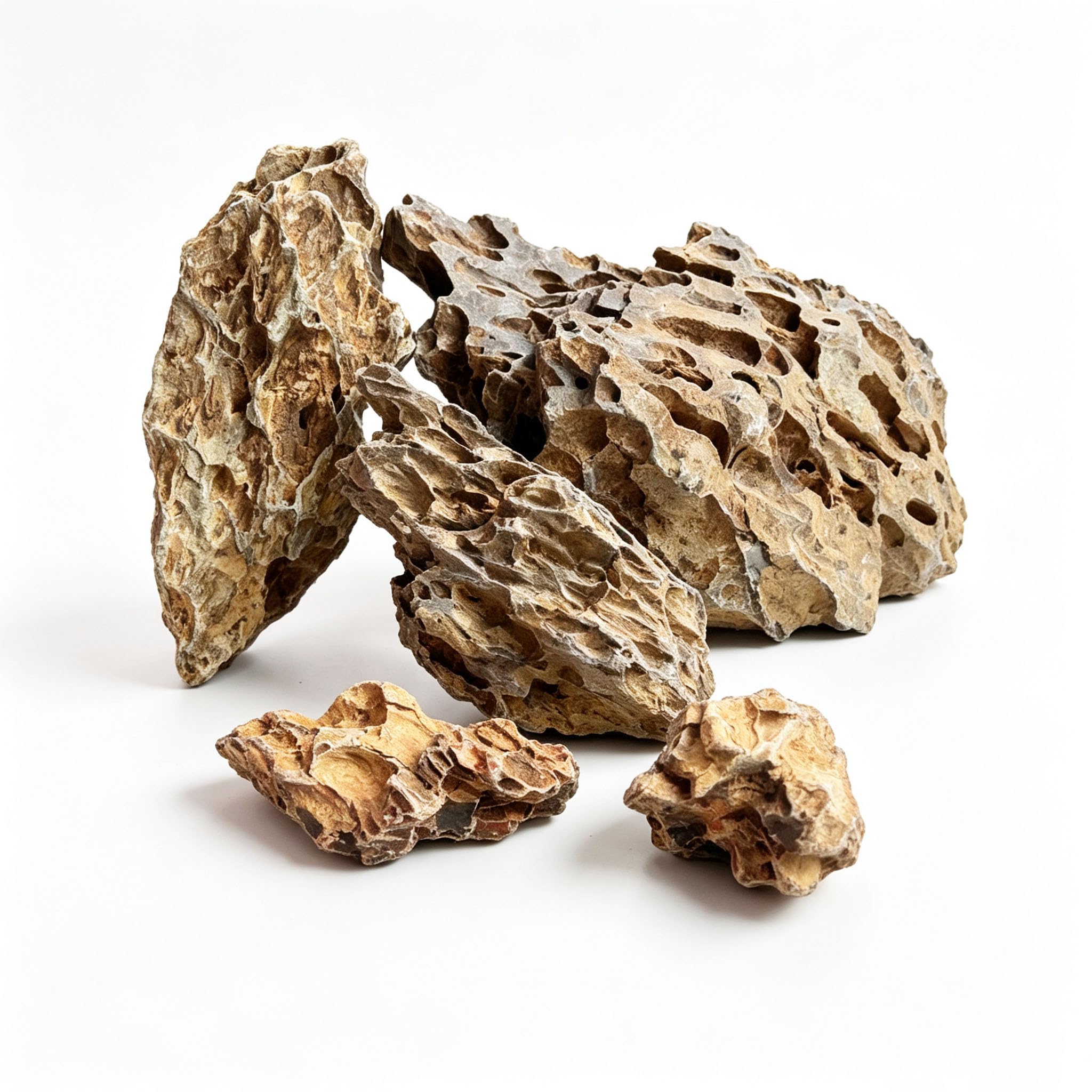 Korvuli Seiryu Stone Set for Aquascaping and Planting