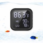 Aquarium Thermometer Pro: ±0.9°F Digital with Alarm & LED