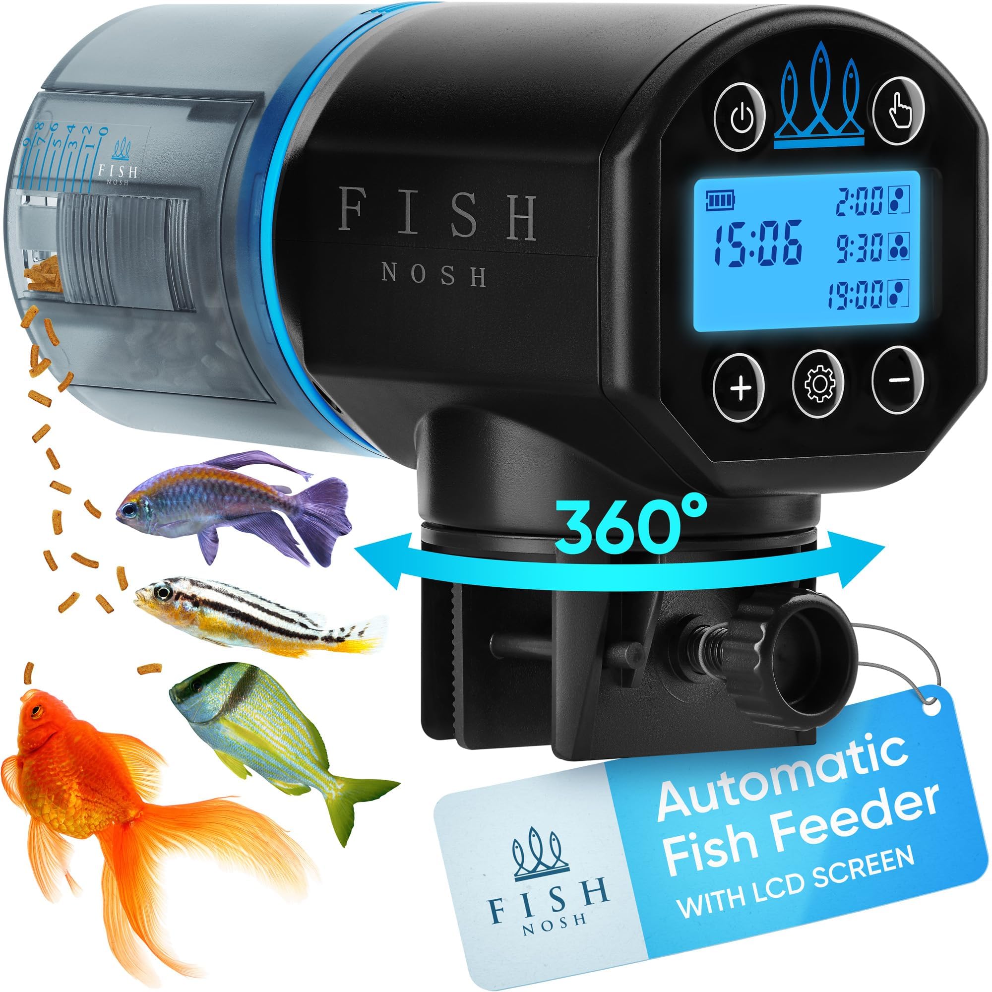 FISHNOSH Automatic Fish Feeder – New Generation 2026