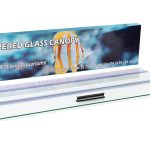 HeliumX Clear Tempered Glass Canopy for 55 Gallon Aquarium