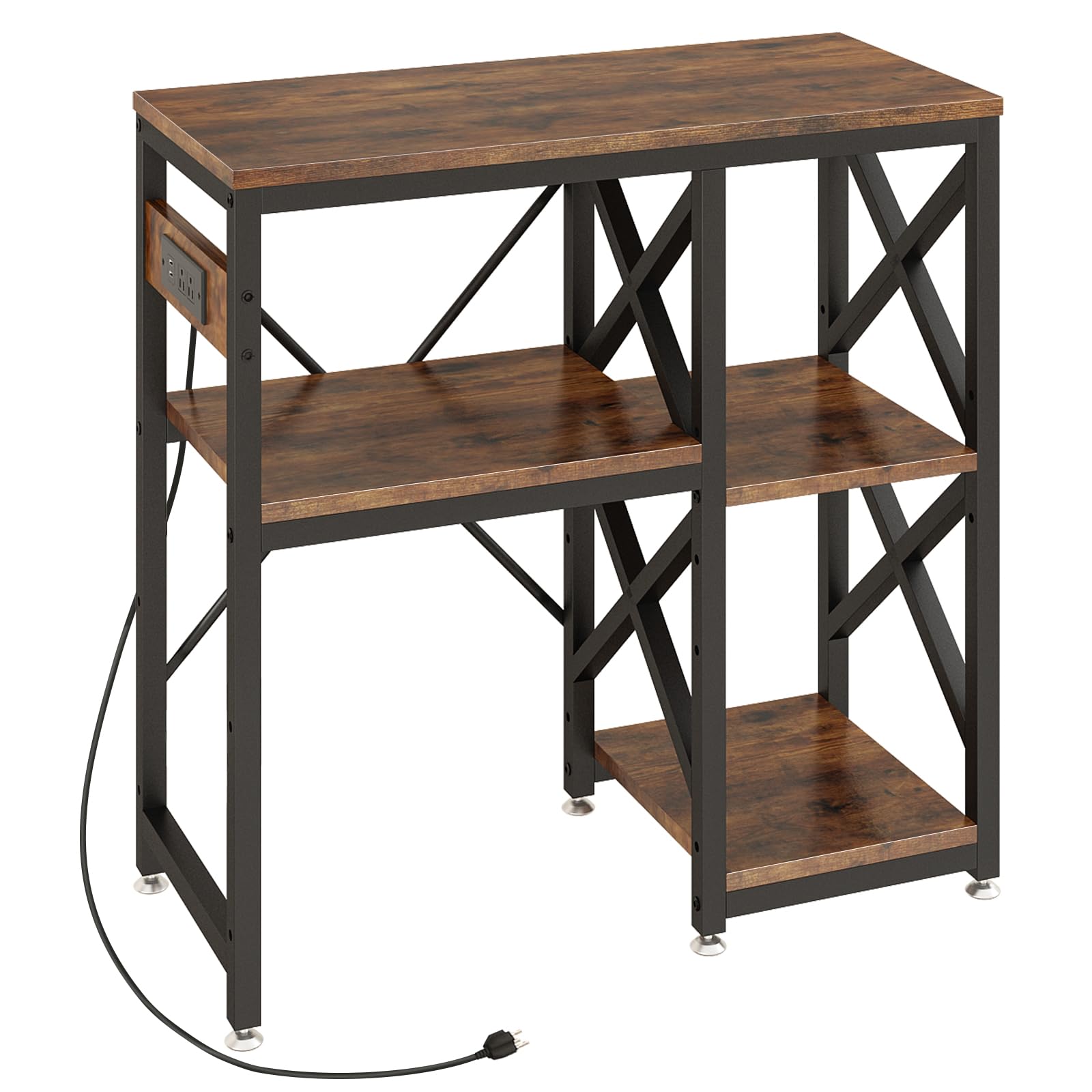 METYERRY 40-50 Gallon Fish Tank Stand with Power Outlet