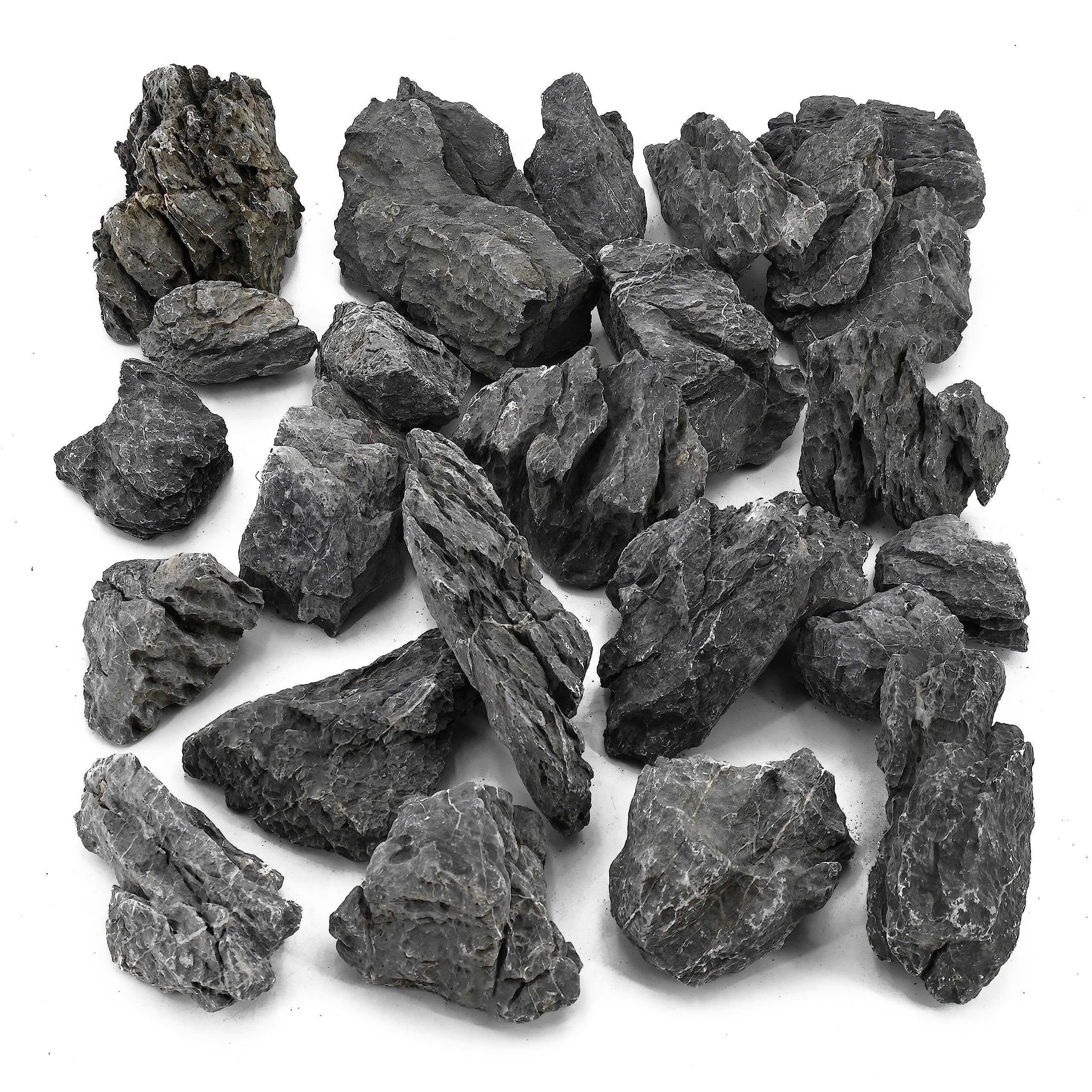Seiryu Rock 20lb Natural Stone for Aquascaping and Decoration